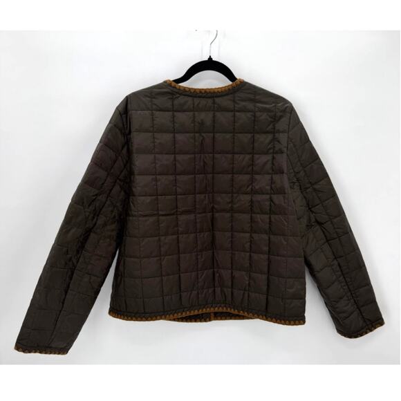 NWT J. McLaughlin Women's Danilka Olive Green/Brown Quilted Jacket Size XL - Picture 5 of 13
